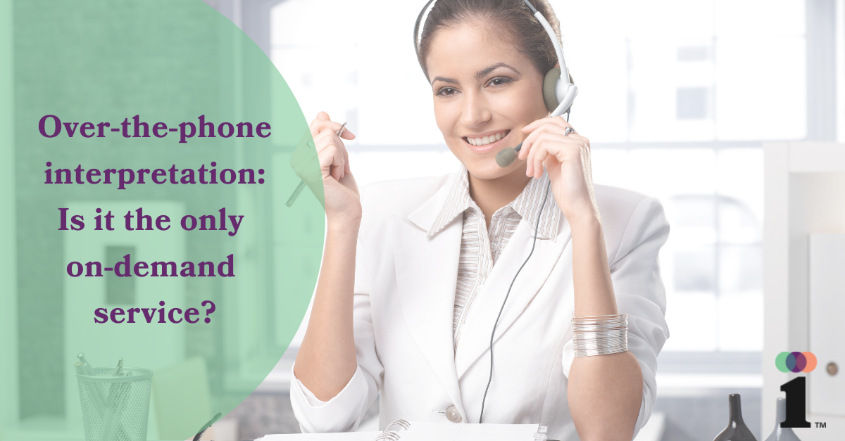 Is OverThePhone Interpretation the only ondemand interpreting service?
